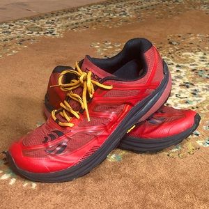 Topo MTN Racer trail racing flats running shoes Vibram soles like new